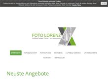 Tablet Screenshot of foto-lorenz.de